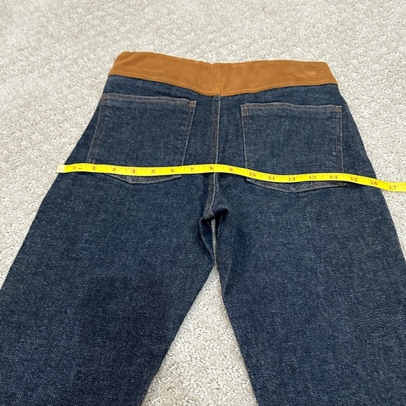 Custom Vintage & Rare Denim & Ultra Suede Jeans - Picture 6 of 10